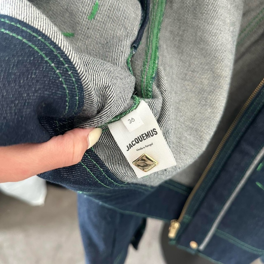 Jacquemus Navy Denim Set - Picture 4 of 5